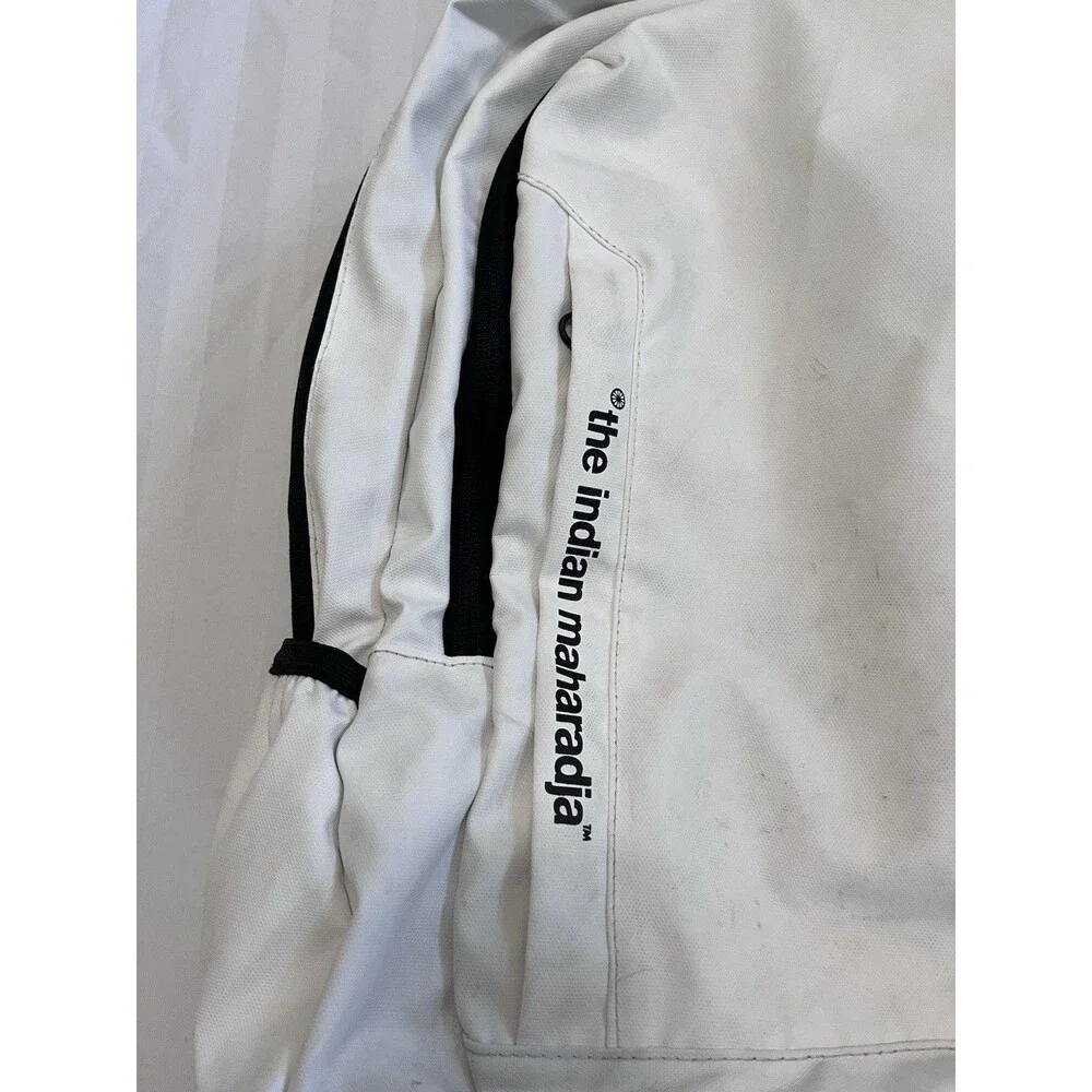 The Indian Maharadja PMC Limited Edition Backpack White Field Hockey Sports Bag